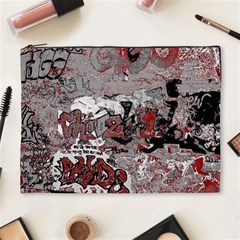 Graffiti Cosmetic Bag (xl) by ValentinaDesign