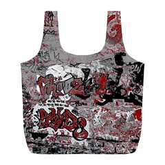 Graffiti Full Print Recycle Bags (l)  by ValentinaDesign