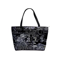 Graffiti Shoulder Handbags by ValentinaDesign