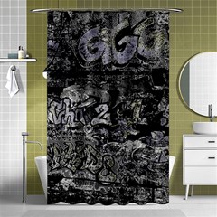 Graffiti Shower Curtain 48  x 72  (Small) 