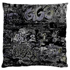 Graffiti Large Flano Cushion Case (one Side) by ValentinaDesign