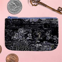 Graffiti Large Coin Purse by ValentinaDesign