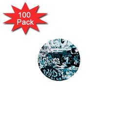 Graffiti 1  Mini Buttons (100 Pack)  by ValentinaDesign