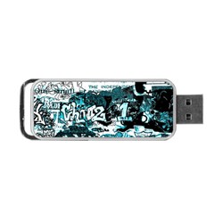 Graffiti Portable Usb Flash (one Side) by ValentinaDesign