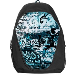 Graffiti Backpack Bag by ValentinaDesign