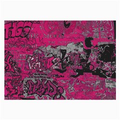 Graffiti Large Glasses Cloth (2-side) by ValentinaDesign