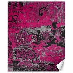 Graffiti Canvas 11  X 14   by ValentinaDesign