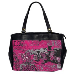 Graffiti Office Handbags (2 Sides)  by ValentinaDesign