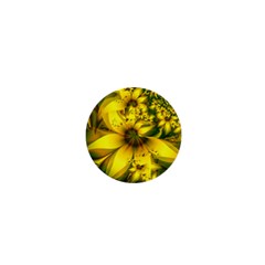 Beautiful Yellow-green Meadow Of Daffodil Flowers 1  Mini Buttons by jayaprime