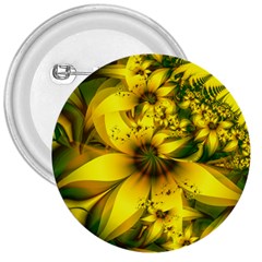 Beautiful Yellow-green Meadow Of Daffodil Flowers 3  Buttons by jayaprime