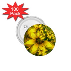 Beautiful Yellow-green Meadow Of Daffodil Flowers 1 75  Buttons (100 Pack)  by jayaprime