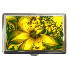 Beautiful Yellow-green Meadow Of Daffodil Flowers Cigarette Money Cases by jayaprime