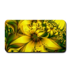 Beautiful Yellow-green Meadow Of Daffodil Flowers Medium Bar Mats by jayaprime