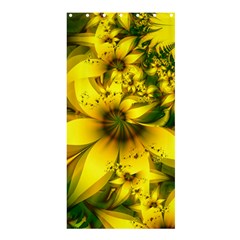 Beautiful Yellow-green Meadow Of Daffodil Flowers Shower Curtain 36  X 72  (stall)  by jayaprime