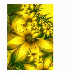 Beautiful Yellow-green Meadow Of Daffodil Flowers Small Garden Flag (two Sides) by jayaprime