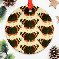 Butterfly Butterflies Insects Ornament (round) by Celenk