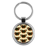 Butterfly Butterflies Insects Key Chains (Round)  Front