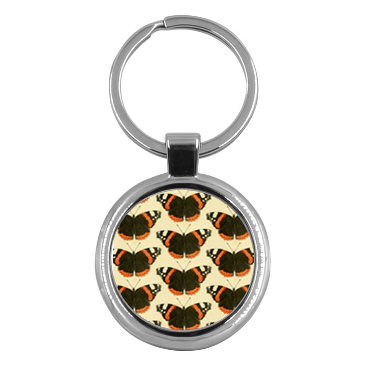 Butterfly Butterflies Insects Key Chains (Round) 