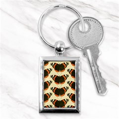 Butterfly Butterflies Insects Key Chains (rectangle)  by Celenk