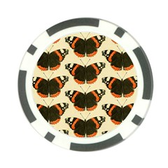 Butterfly Butterflies Insects Poker Chip Card Guard by Celenk