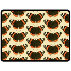 Butterfly Butterflies Insects Fleece Blanket (large)  by Celenk