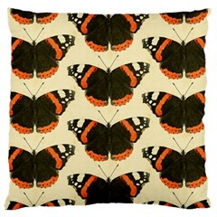 Butterfly Butterflies Insects Large Cushion Case (one Side) by Celenk