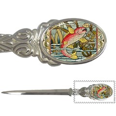 Fish Underwater Cubism Mosaic Letter Openers by Celenk