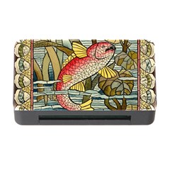 Fish Underwater Cubism Mosaic Memory Card Reader With Cf by Celenk