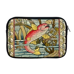 Fish Underwater Cubism Mosaic Apple Macbook Pro 17  Zipper Case by Celenk