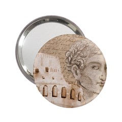 Colosseum Rome Caesar Background 2 25  Handbag Mirrors by Celenk