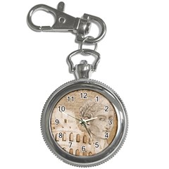 Colosseum Rome Caesar Background Key Chain Watches by Celenk