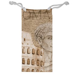 Colosseum Rome Caesar Background Jewelry Bag by Celenk