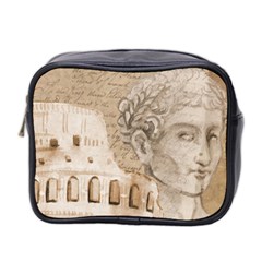 Colosseum Rome Caesar Background Mini Toiletries Bag 2-side by Celenk