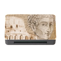 Colosseum Rome Caesar Background Memory Card Reader With Cf by Celenk