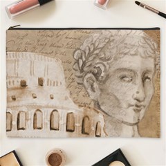 Colosseum Rome Caesar Background Cosmetic Bag (xxxl)  by Celenk