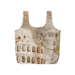 Colosseum Rome Caesar Background Full Print Recycle Bags (s)  by Celenk