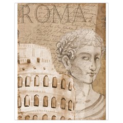 Colosseum Rome Caesar Background Drawstring Bag (small) by Celenk