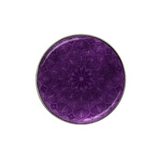 Background Purple Mandala Lilac Hat Clip Ball Marker (10 Pack) by Celenk