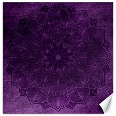 Background Purple Mandala Lilac Canvas 12  X 12   by Celenk