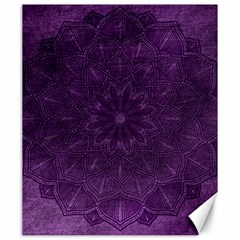 Background Purple Mandala Lilac Canvas 20  X 24   by Celenk