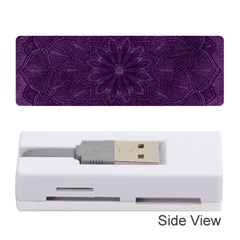 Background Purple Mandala Lilac Memory Card Reader (stick)  by Celenk