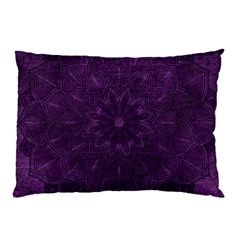 Background Purple Mandala Lilac Pillow Case (two Sides) by Celenk