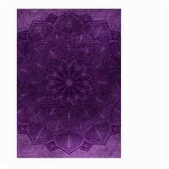 Background Purple Mandala Lilac Large Garden Flag (two Sides) by Celenk