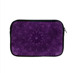 Background Purple Mandala Lilac Apple Macbook Pro 15  Zipper Case by Celenk