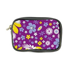 Floral Flowers Coin Purse by Celenk