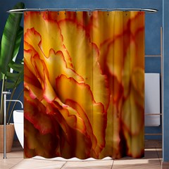 Flowers Leaves Leaf Floral Summer Shower Curtain 60  X 72  (medium)  by Celenk