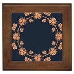 Floral Vintage Royal Frame Pattern Framed Tiles Front