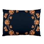 Floral Vintage Royal Frame Pattern Pillow Case 26.62 x18.9  Pillow Case