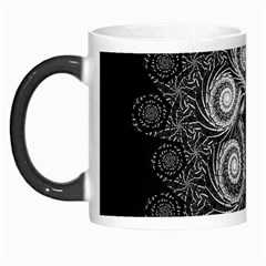 Fractal Filigree Lace Vintage Morph Mugs by Celenk