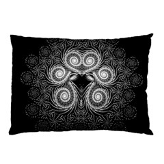 Fractal Filigree Lace Vintage Pillow Case (two Sides) by Celenk